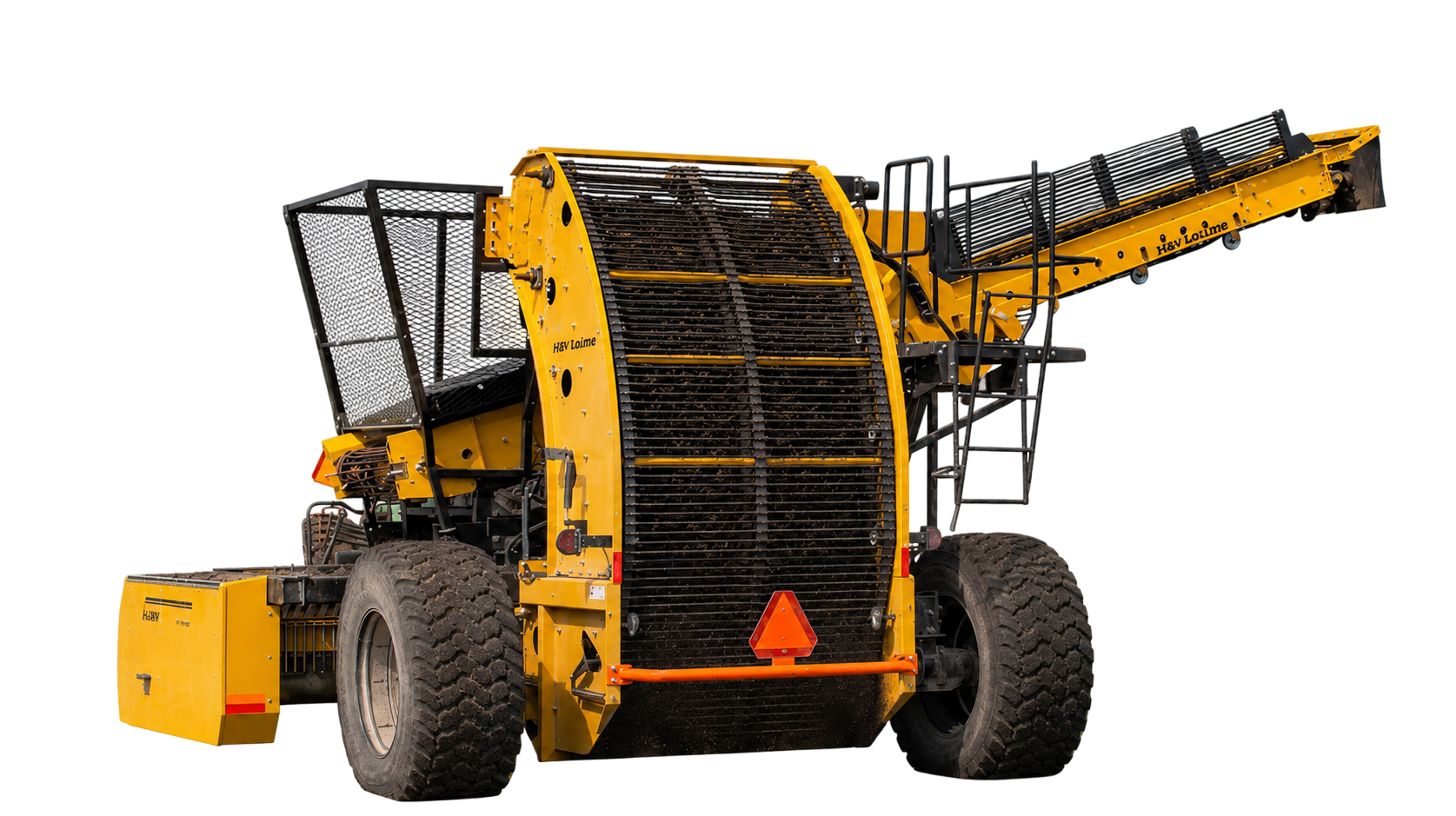 Alloway HV-8R22 sugarbeet harvester